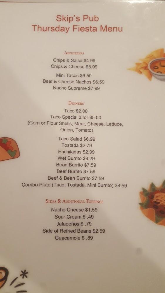 Skip's Menu image 1